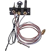 10002264 10002265 Propane Natural Gas (NG) SIT Pilot Assembly 3 Way Compatible with HHT, Majestic, Monessen, Temco, Vermont C