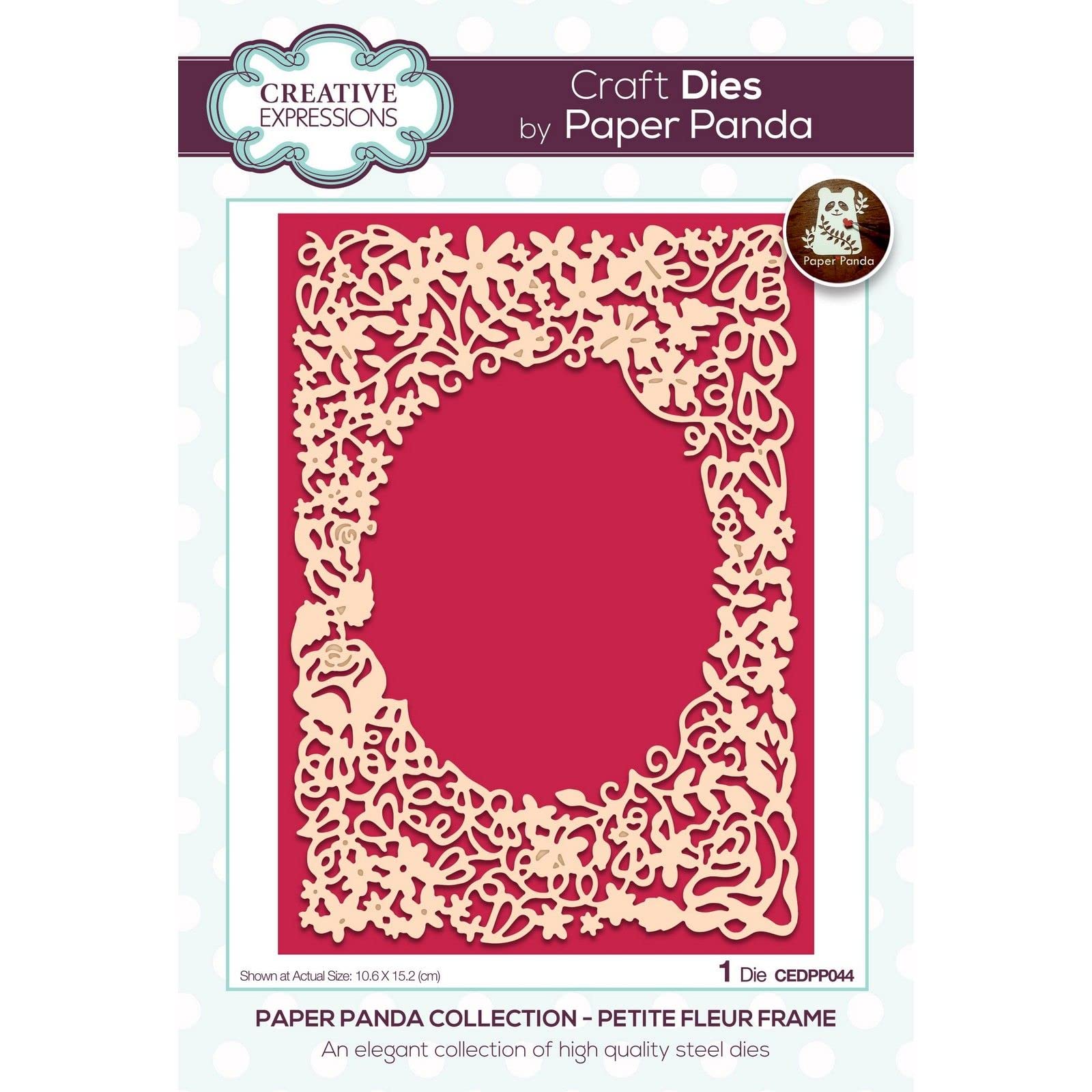 Paper Panda - Petite Fleur Frame - Craft Die
