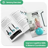BABYGO Sensory Exercise Ball Peanut Ball Green for Kids Autism Therapy view 4