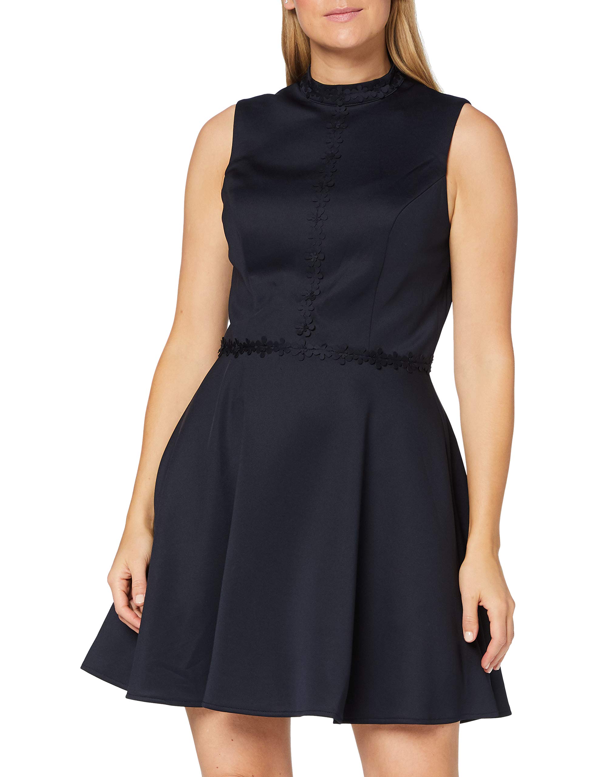 Chi Chi London Women's Chi Lucia Dress, Blue, 6