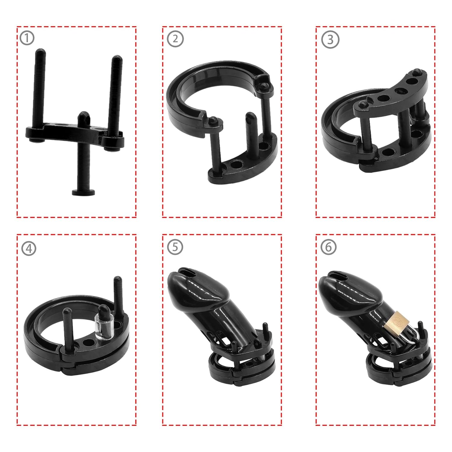 Gf Sd Delicious Thing Take Full Control Of Harder Thicker Enlarger Small C A G E Sili Cone D E V Ices Ch A S Tǐty Short L ǒ C K M ǎ L E Clear M E N Team Sports Ice Hockey Graceireland Com