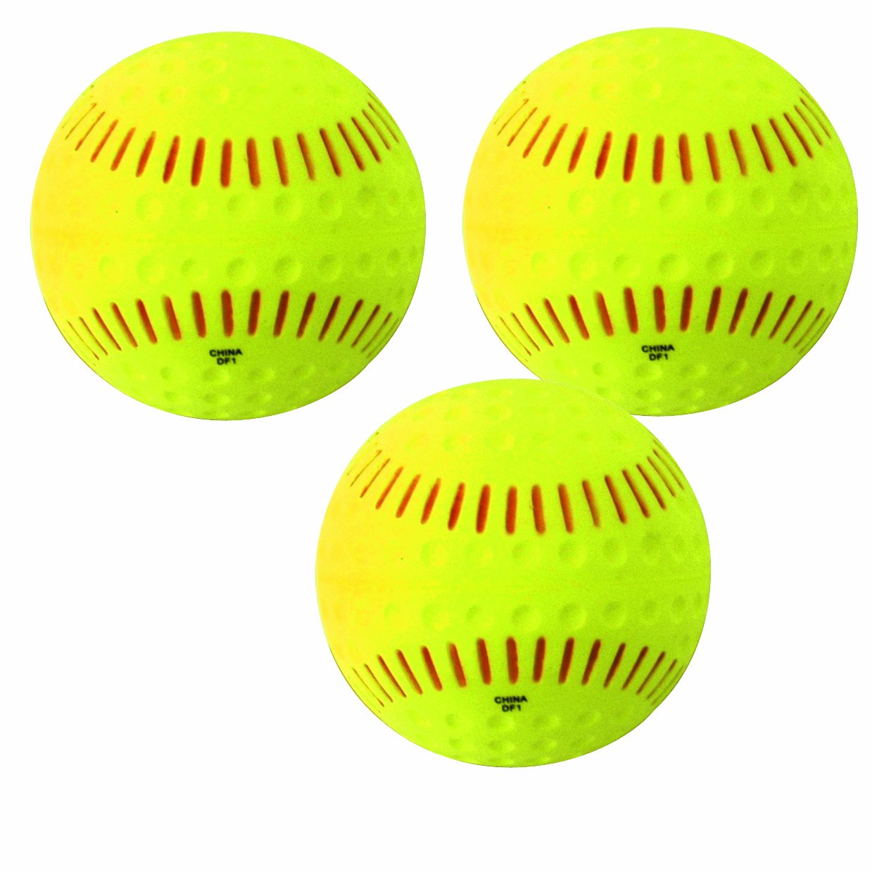 Baden Ssbr Feather Lite Softball - 3Pk - Yellow