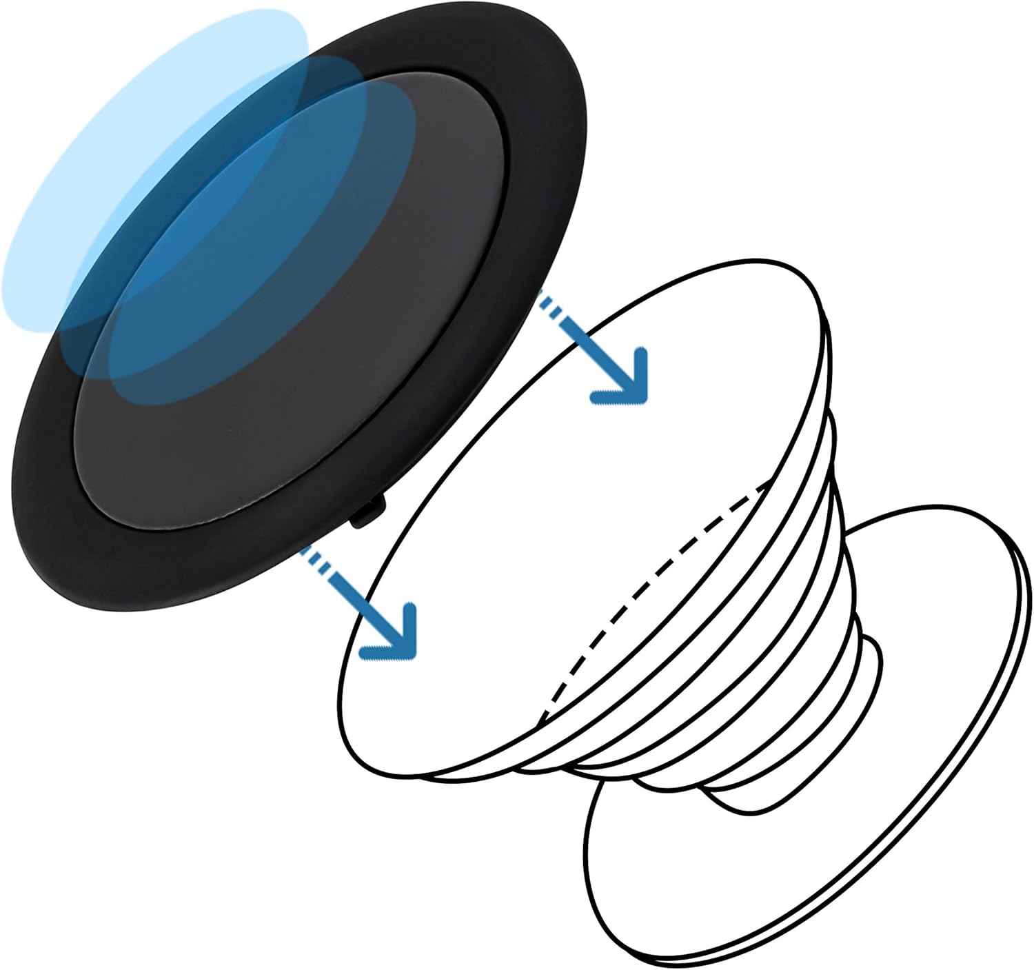 Popsocket Expandable Phone Mount Grip 