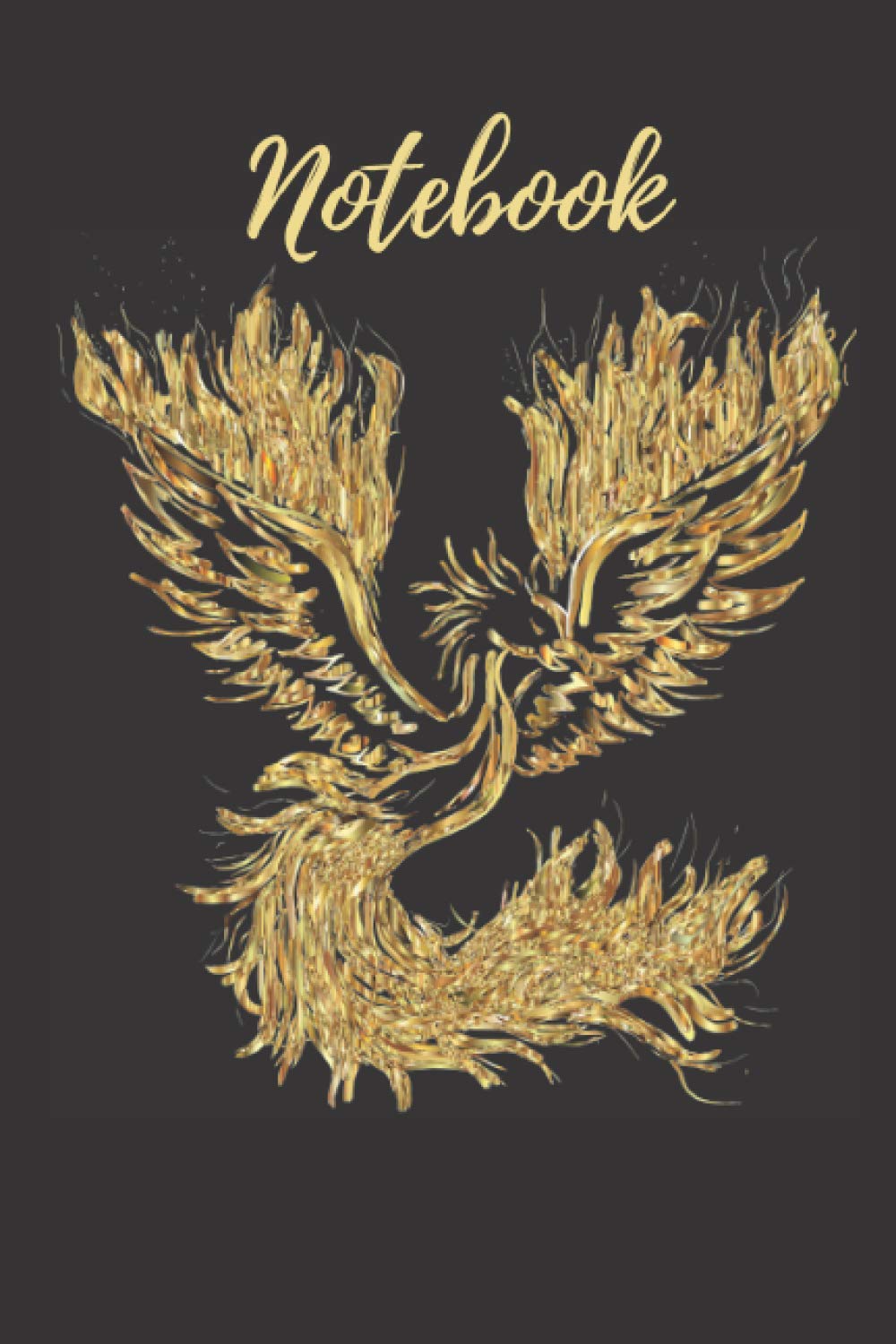 NOTEBOOK: Phoenix notebook with 120 lined pages 6” x 9” perfect for everyday use | A journal with perfectly spaced lines to leave plenty of room for writing | Phoenix composition notebook