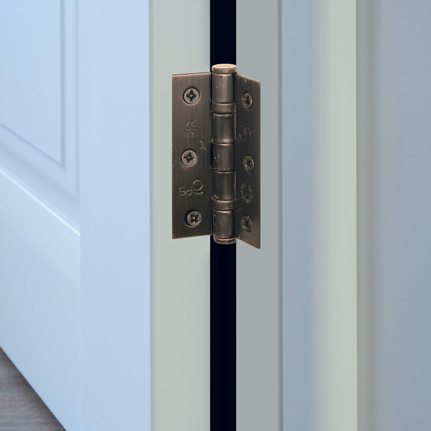 Door Hinge 3" / 76mm Dark Bronze Ball Bearing Washer CE Grade 7 for Fire Door 10 Pair - Image 5