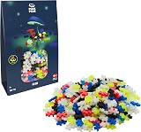 PLUS PLUS Building Blocks Toy 300 pc Glow in the Dark STEM Creative Learning