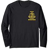 IDF Israel Defense Force Logo Israeli Army Long Sleeve Shirt