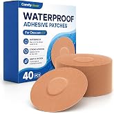 Comfycheer Dexcom G7 Over Patches Waterproof 40pcs,Sensor Protect Adhesive Patch,Waterproof Over Patches for Dexcom G7 &amp; Stelo CGM,Continuous Glucose Monitor Sensor Covers