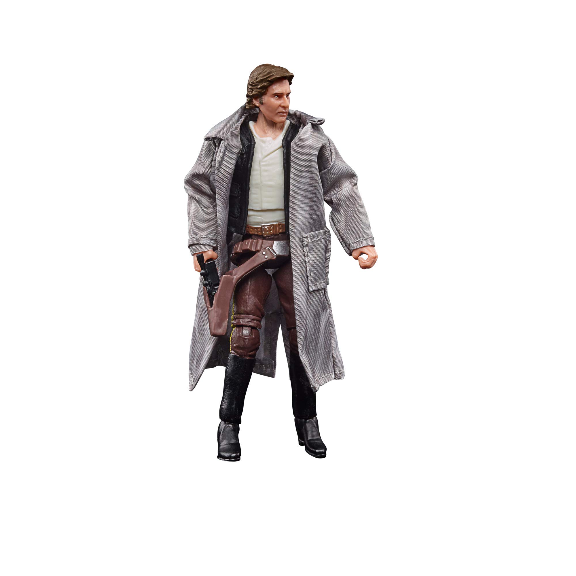 Star Wars The Vintage Collection Han Solo (Endor) Toy, 9,5 cm-Scale Return of the Jedi Figure, Toys for Kids Ages 4 and Up