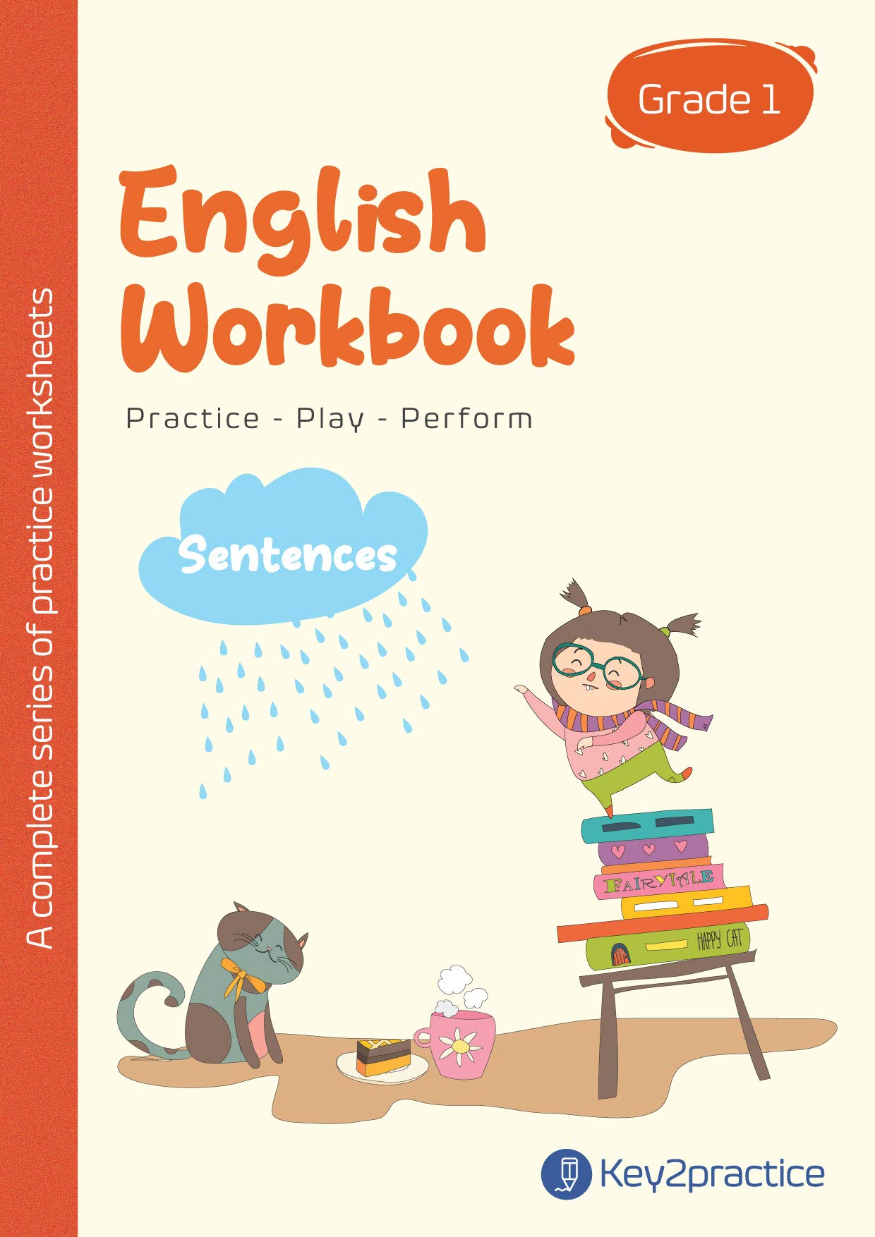 Key2practice Class 1 English Grammar Workbook Topic Sentences 28 Colourful Practice Worksheets With Answers Designed By Iitians Indu Jain Indu Jain Amazon In Books