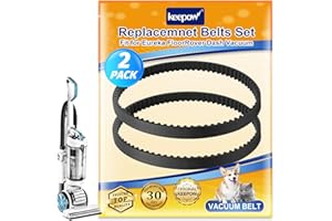 KEEPOW S3029 S3018 S3014 Vacuum Belts Replacement for Eureka FloorRover Dash NEU522, NEU526, NEU560, NEU562A, NEU562, NEU566, NEU529, NEU520 (2 Pack)
