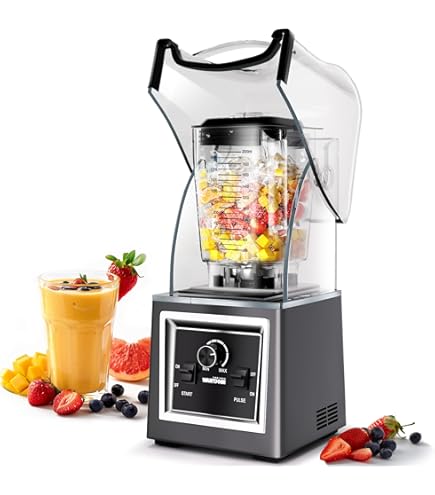 Amazon.com: Wantjoin Blender for Smoothies - Soundproof & Quiet
