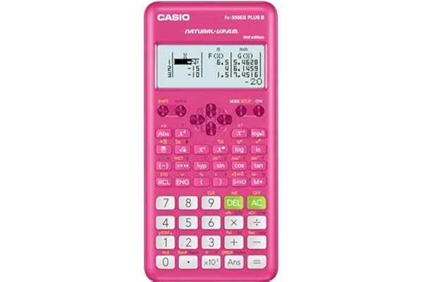 Casio fx-300ESPLS2 Pink Scientific Calculator