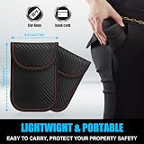 Diyife Extra Large Faraday Box for Keys & Phones with 2 Pouches Black view 7