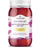 TrueSeaMoss Sea Moss Gel - Alternative Form of Sea Moss - Elderberry Irish Sea Moss Gel - Sea Moss Gel Organic Raw - Made in 