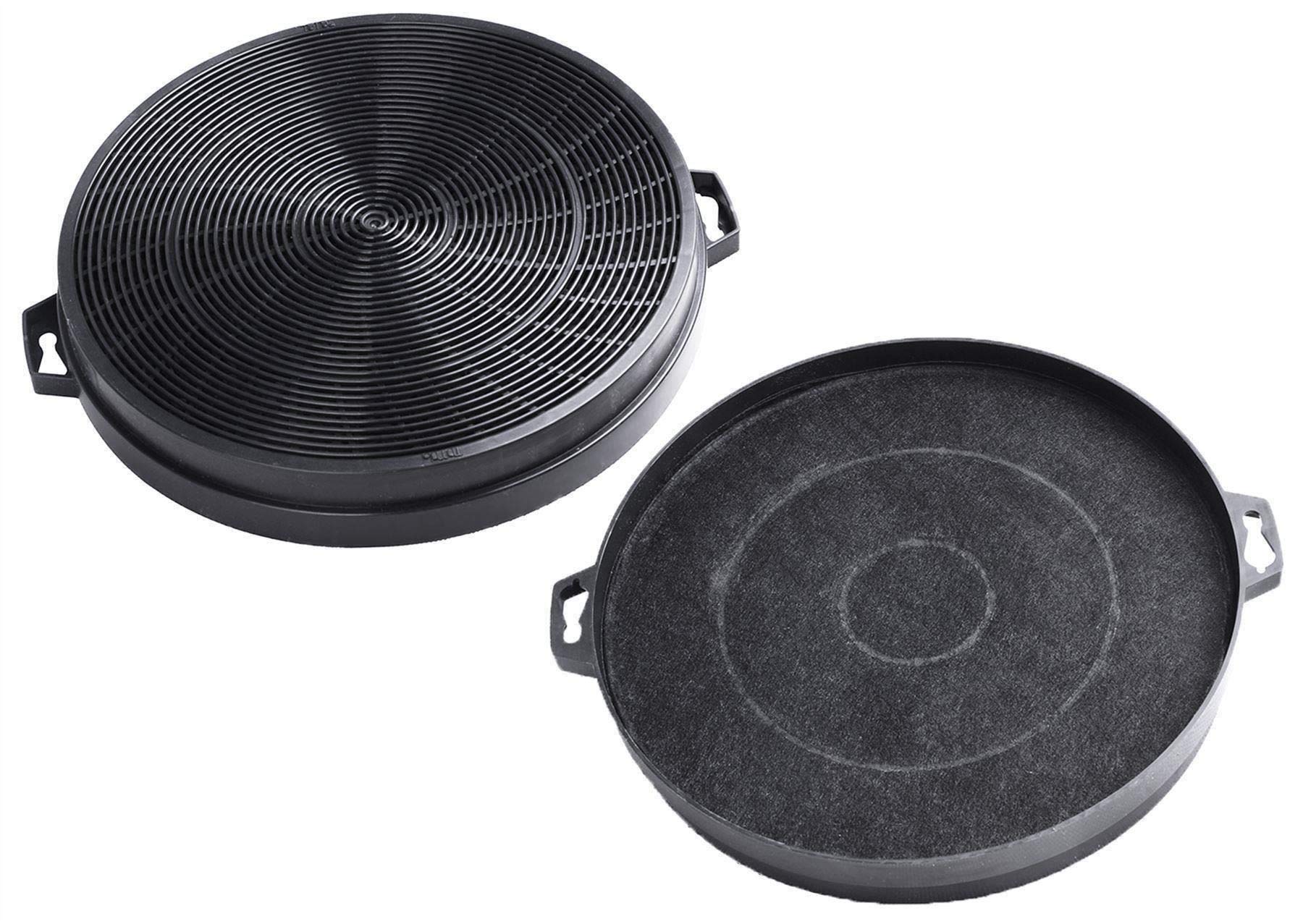 2X AquaHouse Compatible Charcoal Cooker Hood Filter for Constructa, Whirlpool FAC539 B210 CHF210, Zanussi Cooker Extractor Fan Recirculation (CHF02W)