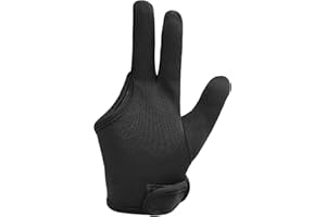 Heat Protectant Gloves - Professional Heat Resistant Gloves | 3 Finger Elastic Heat Resistant Curling Iron Gloves |
