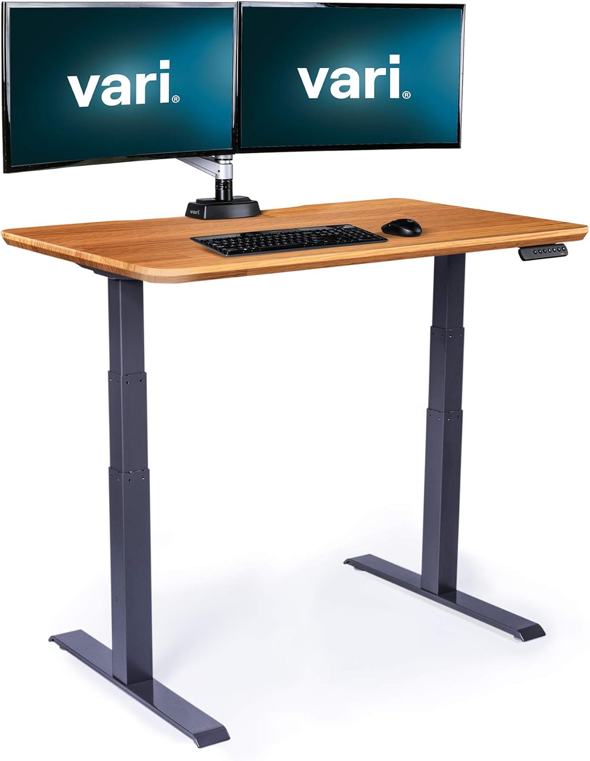 best standing desks on amazon on Amazon Com Vari Electric Standing Desk 48 X 30 Dual Motor Sit To Stand Desk Push Button Memory Settings Solid Top With 3 Stage Adjustable Steel Legs Work Or Home