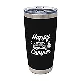 Dock N Stow Happy Camper Stainless Steel Tumbler