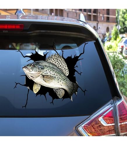 Two Blue 8 Yellowtail Fish Decals – Fishing Truck Car Boat Window Bumper Stickers