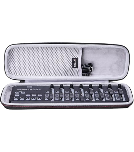 KORG KONTROL2 PAD2 KEY2 セット ケース付き Amazon.com: co2CREA Hard Travel Case for Korg nanoKONTROL2