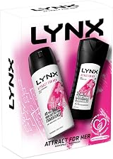 Lynx Attract for Her Duo Gift Set Body Spray & Shower Gel Christmas Stocking view 2