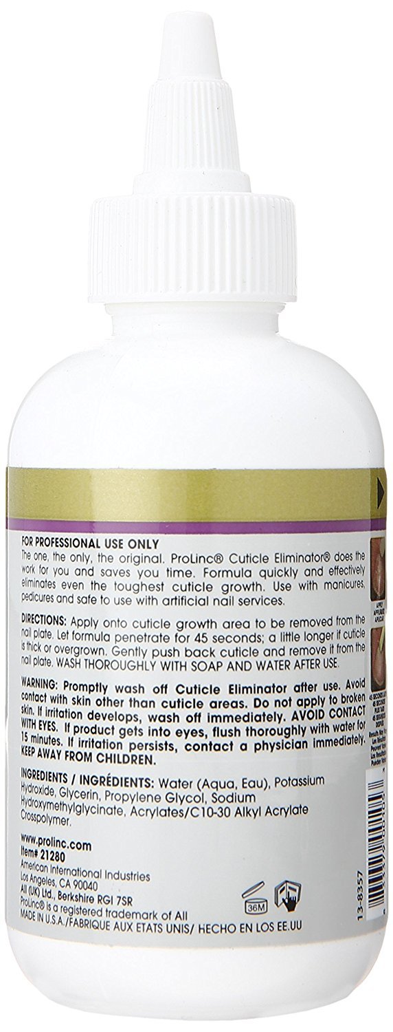 ProLinc Cuticle Eliminator, 4 Fluid Ounce : Beauty