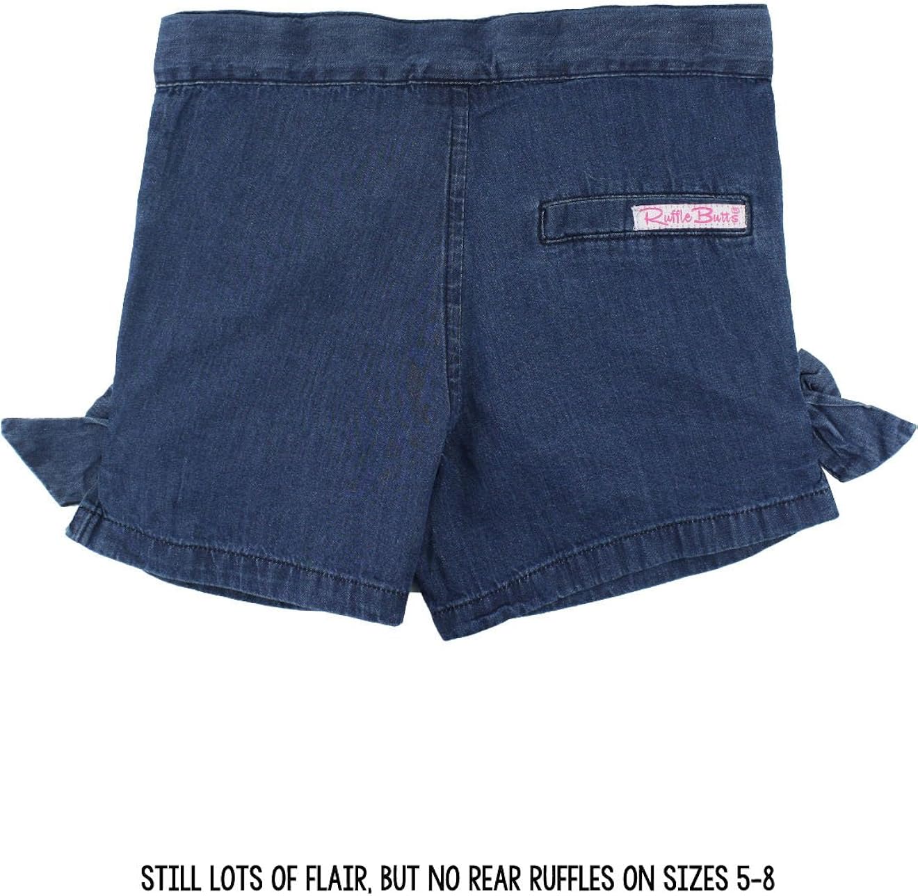 RuffleButts Baby/Toddler Girls Woven Shorts w/Ruffle Hem: Clothing