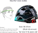 SIFVO Kids Bike Helmet with Visor 5-14 Adjustable Lightweight 50-57cm view 5