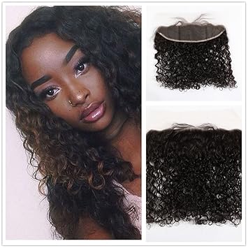Amazon Com Wigsroyal Frontal Lace Closure Human Hair Ear To Ear