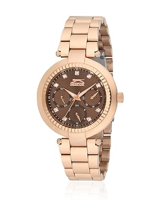 SLAZENGER Womens Analogue Metallic Watch-SL91139404