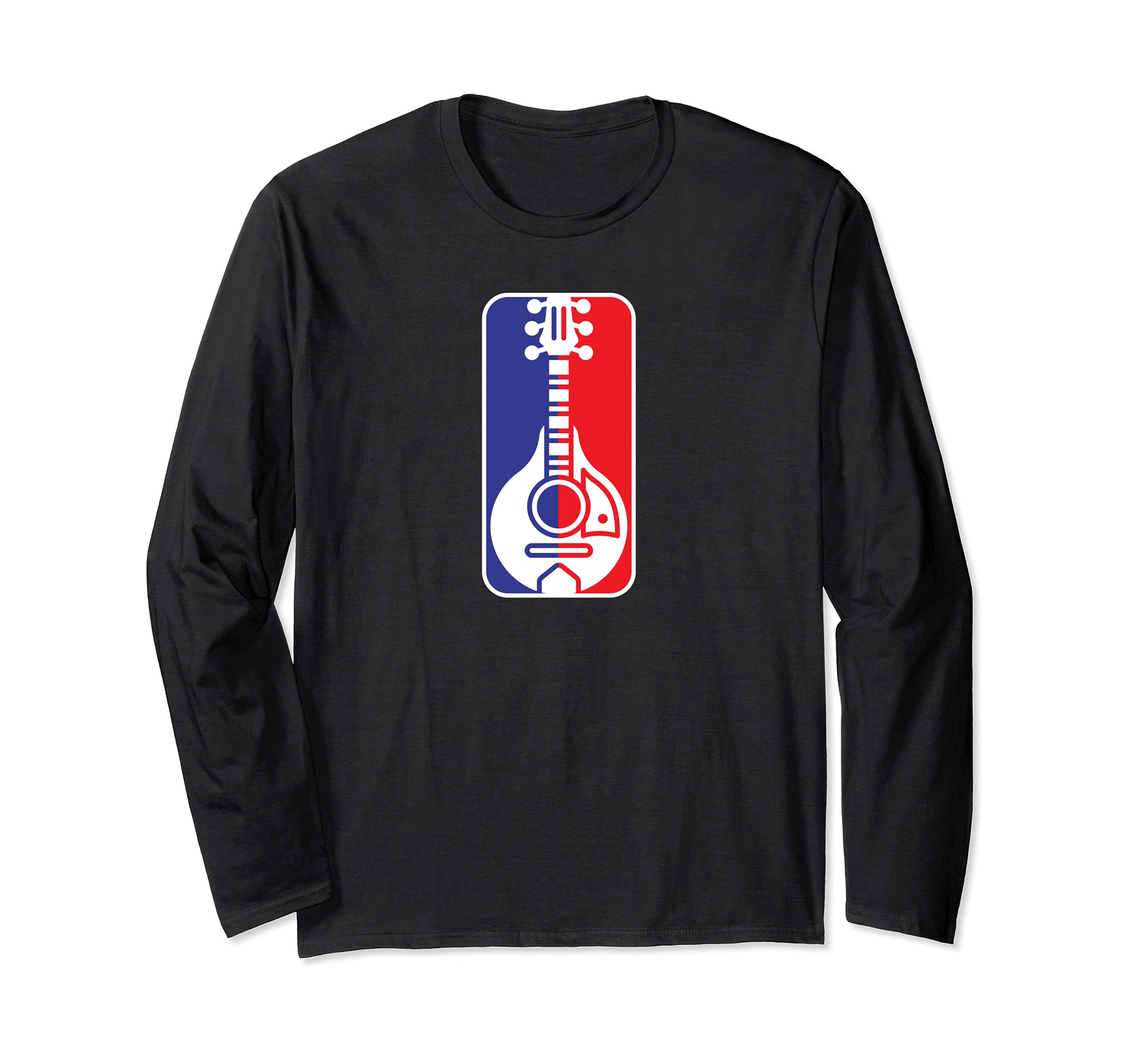 Mandolin league cool mandolin player Long Sleeve T-Shirt