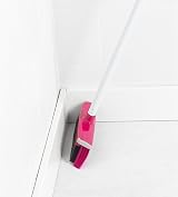 Kleeneze KL076113EU7 2 in 1 Sweeping Brush with 130 cm Handle Pink Grey view 5