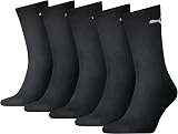 PUMA Socken Schwarz Weiss 47-49 Five Pack Crew Socken view 2