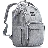 KiddyCare Sac à langer - Sac à dos multifonction, sac à langer de maternité pour voyage, grande capacité, imperméable, durabl