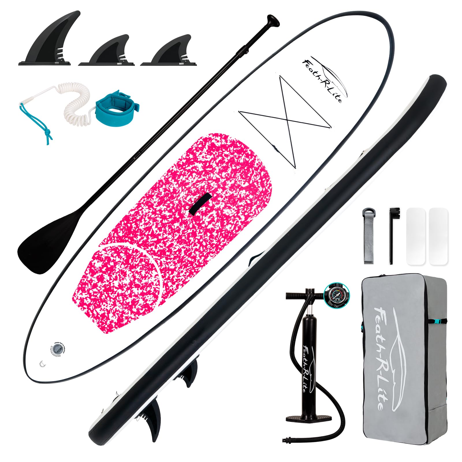 FEATH-R-LITE Inflatable Stand Up Paddle Board