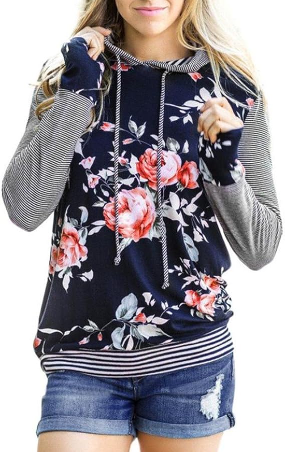 plus size floral sweatshirt