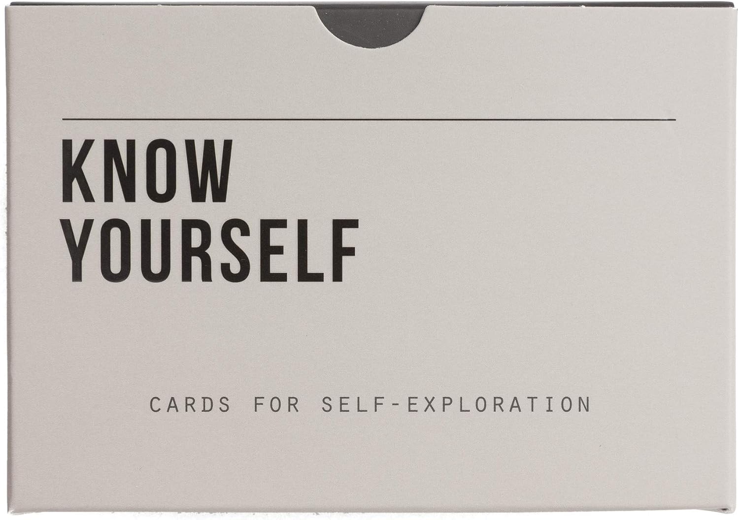 Amazon Com The School Of Life Know Yourself Prompt Cards Card Games For Adults Toys Games