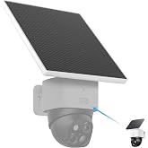 5W Solar Panel for eufy Security SoloCam S340, Higher Output Replacement for Original 2W Solar Panel, Continuously Power Your S340 Camera, IP65 Weatherproof (Camera Not Included,Solar Panel Only)