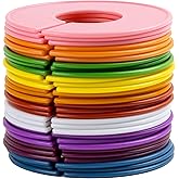 30PCS Closet Dividers Clothes Organizers - Sukh Closet Organizers Plastic Clothes Size Dividers Labels Separators for Garment