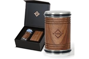 TNAMASUN Rolling Knife Sharpener for Kitchen Knives, High-end Gift Box Knife Sharpener Kit with Industry Diamonds, 15 & 20° Sharpening with Diamond & Ceramic Discs for any Hardness, Great Gift for Anyone