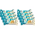 Britannia NutriChoice Oats Almond Milk 2.64oz (75g) - Crispy, Crunchy Tea Moments - Breakfast & Tea Time Snacks (Pack of 8)