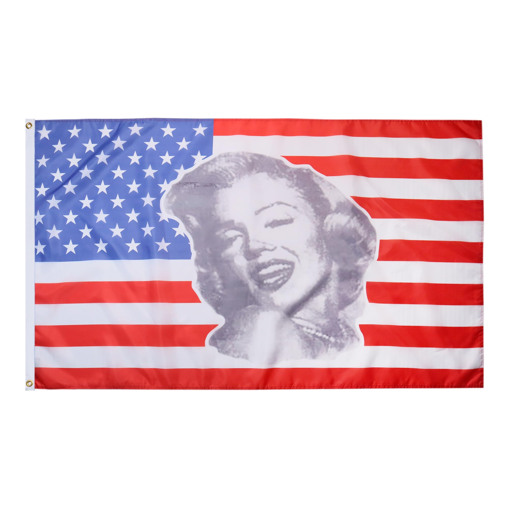 AZ FLAG - Usa Marilyn Monroe Flag - 3x5 Ft - 100D Polyester United States - American Banner with Two Metal Grommets - Fade Resistant - Vivid Colors - 3' x 5' Feet - 150x90 Cm