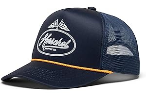 Herschel Supply Co. Marina Mesh Yachting Cap, Darkest Navy