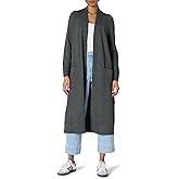 Amazon Essentials Women's Regular Fit Lightweight Duster Length Cardigan Sweater