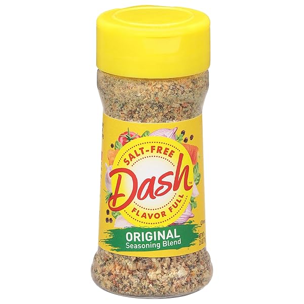 DASH SALT-FREE SEASONING BLEND, ORIGINAL, 2.5 OUNCE