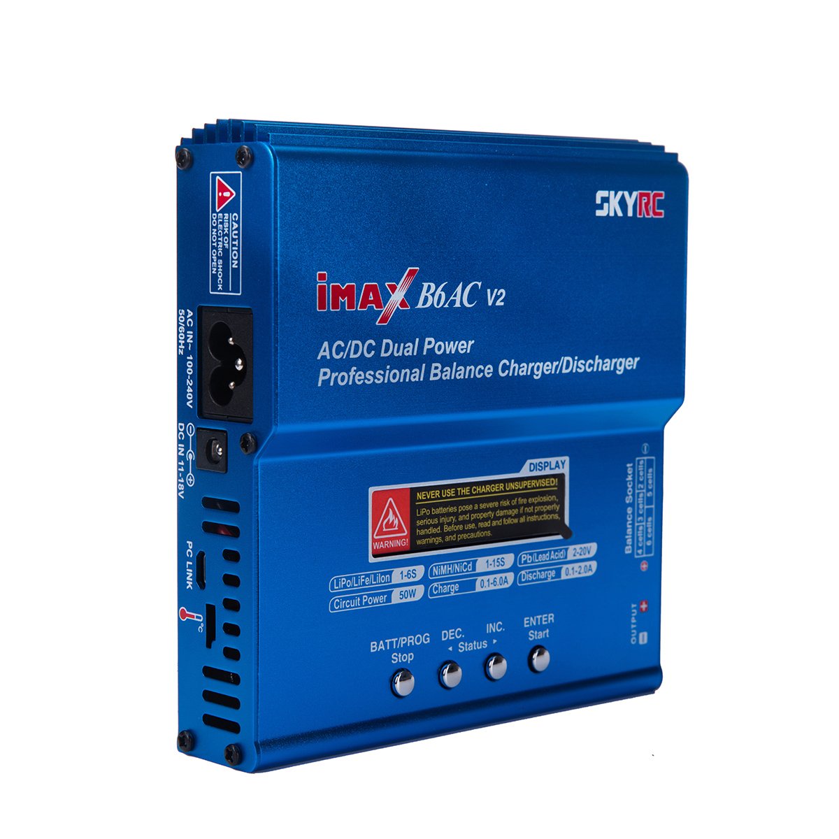 MEEDEN Authentic SKYRC IMAX B6AC V2 2S6S RC Balance Battery Charger