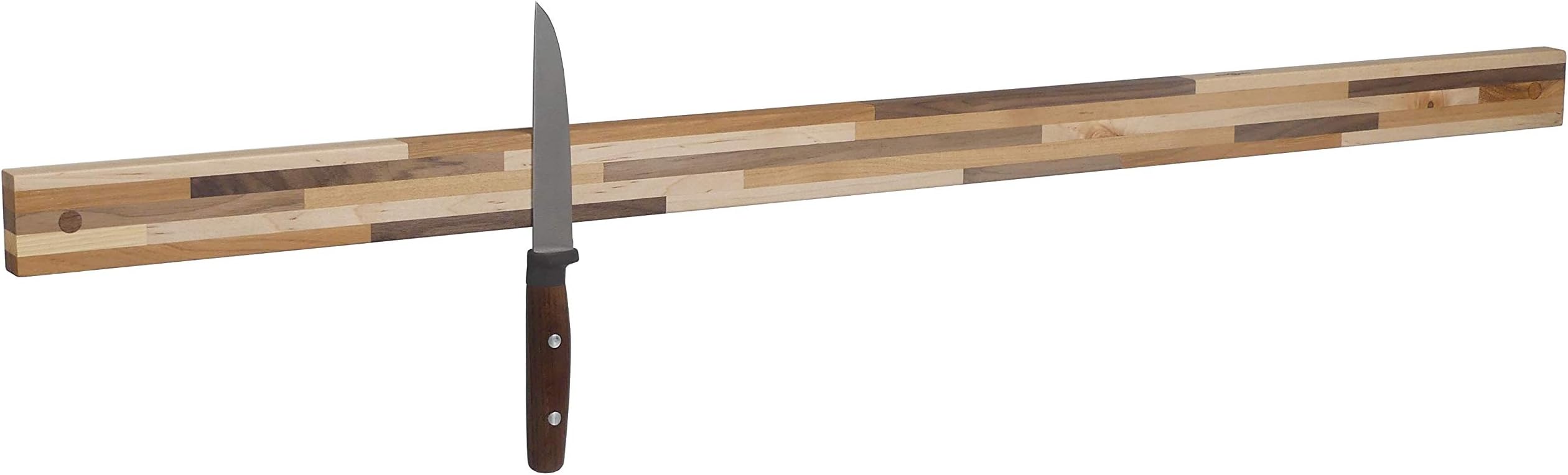 wooDsom Powerful Magnetic Knife Strip, Holder Made in USA (Butcher Block, 36 inches)
