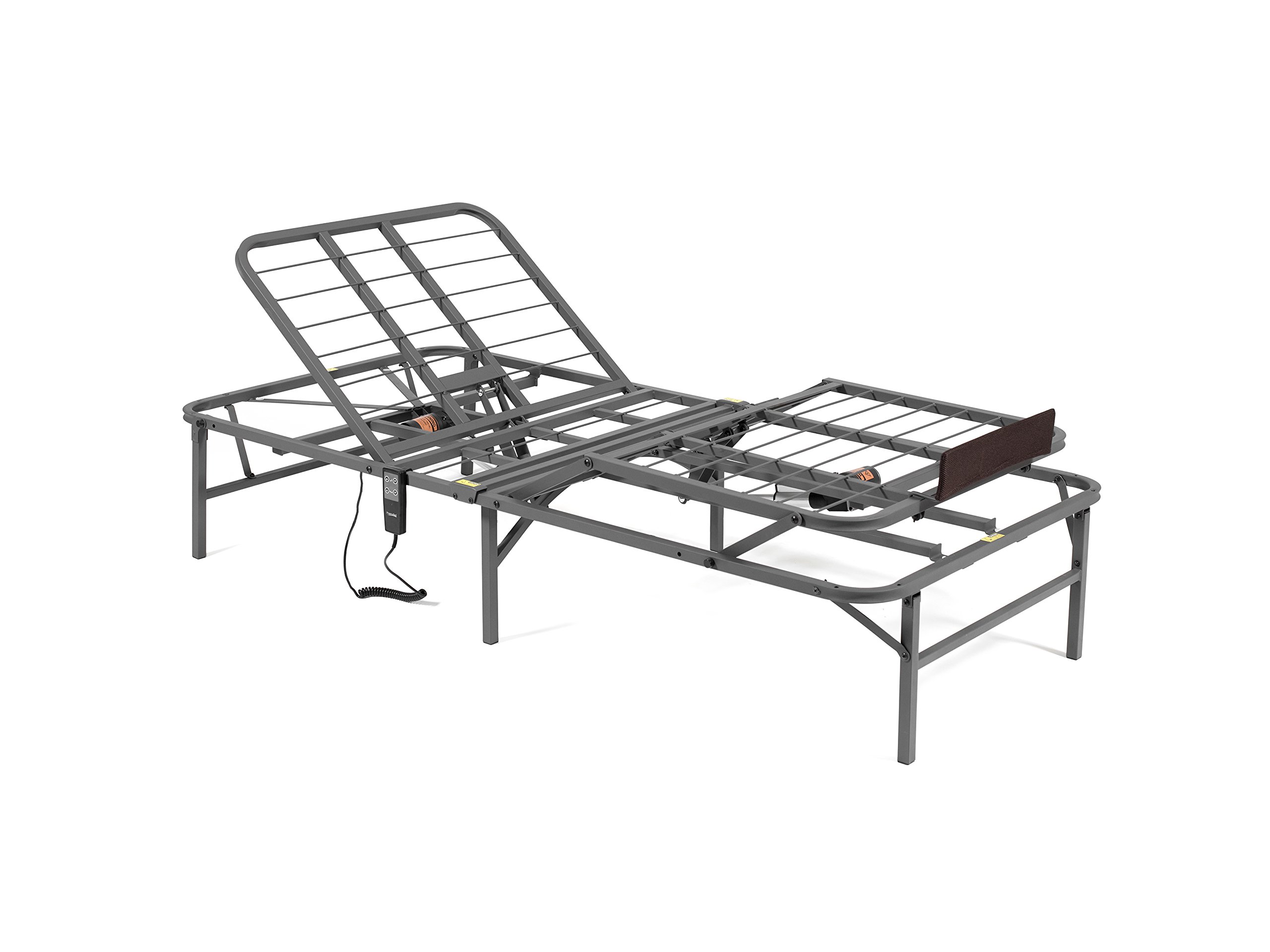 Pragmabed Pragmatic Adjustable Bed Frame Head And Foot Twin Gray Buy Online In India At Desertcart In Productid 37409829 Pragmatic Adjustable Bed Frame Head And Foot Split King