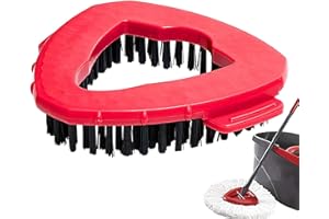 Spin Mop Replacement Head Base Scrub Brush Floor Scrub Brush | Triangle Floor Scrubber Mop Replace Head Base,Microfiber Spin 